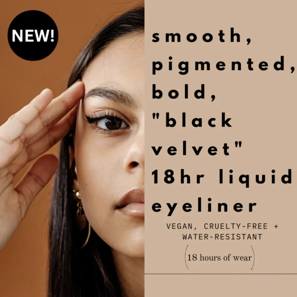 F.A.R.A.H 18hr Liquid Eyeliner in Black Velvet, New